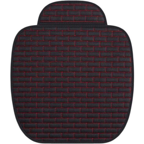 SABIR Coussin Universel Auto,Coussin de siège Auto,Coussin Auto Avant,Coussin en Lin pour Auto,Coussin Anti-dérapant Auto,Coussin siège conducteur (1/5)