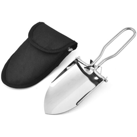 SABIR Pelle à rempotage 1 pièce pelle pliante multifonctionnelle pour l'extérieur petite pelle à main portable pelle à mer outil (1/4)