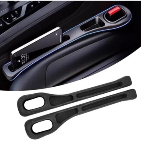 SABIR 40x7x3.2cm 2 Pcs Boîte de Rangement pour Espace de Siège de Voiture Boîte de rangement de siège avant de voitureSeat Gap OrganisateurStockage d'écart de Siège de Voiturepour téléphonescartescl (1/5)