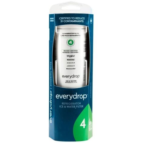 SABIR Filtre à eau et à glace Everydrop de Whirlpool pour réfrigérateur 4, EDR4RXD1 (1/5)