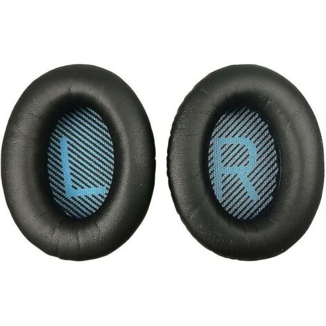 SABIR Black Ear Cushion Kit Bose Quietcomfort 35 Qc35 Headphones Pads Cups Replacement (1/5)