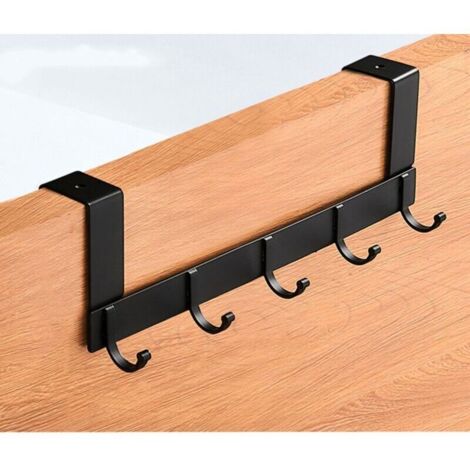 SABIR Porte Manteau Pour Porte, 5 Crochet Patère De Porte Suspendre, Patère De Porte Pour Chambre Coucher (1/4)