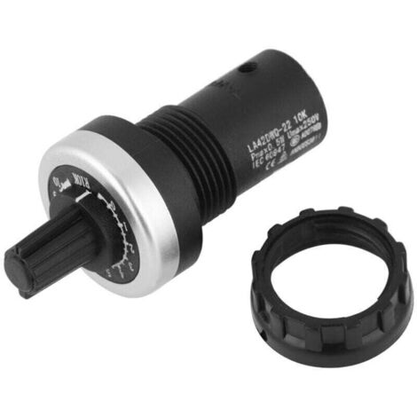 SABIR Variateur de vitesse, Potentiomètre 10k VSD VFD à montage sur panneau pour inversion de variateur de vitesse (1/4)