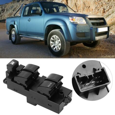 SABIR Commutateur de commande principal de fenêtre électrique pour Mazda BT-50 2006-2012 UB93-66-350 (droite) (1/5)