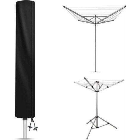 SABIR Housse Parapluie Sechoir Brabantia, Housse Etendoir Leifheit, Housse Etendoir Parapluie Extérieur, Imperméable Housse de Protection pour Séchoir Brabantia Parapluie(160x15x15cm),de