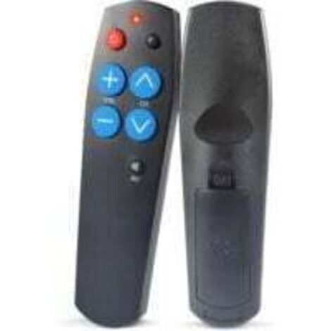SABIR Télécommande TV Universelle à Gros Boutons,Facile à Utiliser et à configurer,Convient aux Personnes âgées et aux Enfants (1/4)