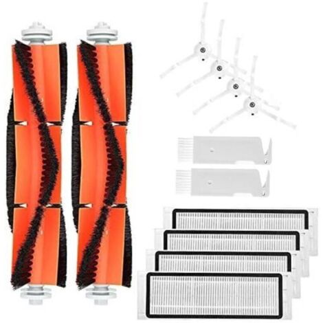SABIR 12 accessoires de rechange pour aspirateur robot Xiaomi, Roborock S50, S51, S55, S6, pièces détachées, brosses et filtres (1/4)
