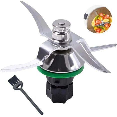 SABIR Couteau pour Vorwerk Thermomix TM5 et TM6, lame tranchante en acier inoxydable, parfaite pour hacher et mélanger les aliments (1/4)