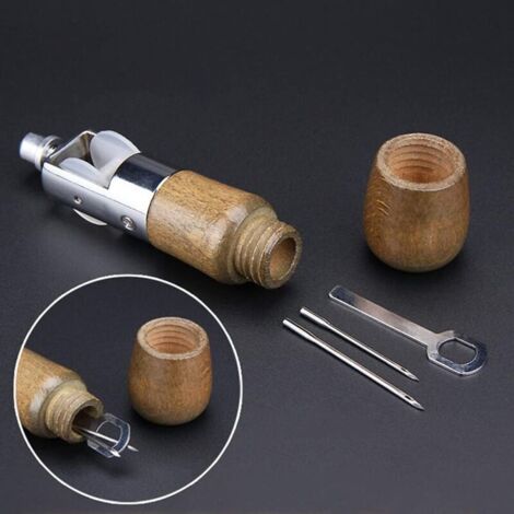 Sabir Machine SABIR Machine à coudre manuelle pour cuir – Aiguille inox ultra ...