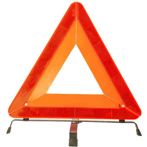 SABIR 2 pièces de grands trépieds pliants pour véhicules, panneaux d'avertissement de stationnement réfléchissants en triangle de sécurité des véhicules, défauts dangereux pour les automobiles