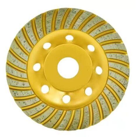 SABIR Disque diamant 180mm pour meuleuse – Alésage 22,23mm – Ponçage béton, granit et pierre – Vitesse max 8500 tr/min (1/3)