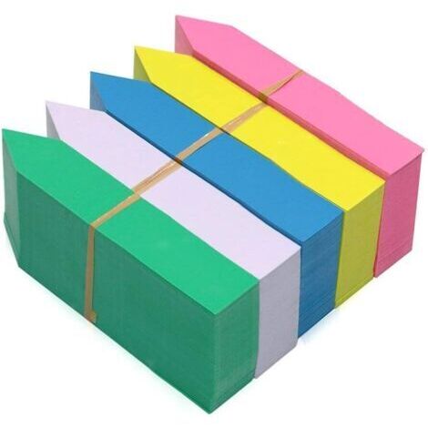 SABIR 500 Pcs Multicolor Plastique étanche Graines De Plantes étiquettes Marqueurs Piquets Pot Réutilisable étiquettes pour Plante Chambre d'enfant Piquet De Jardin-RAPANDA (1/5)