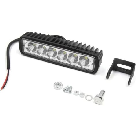 SABIR Universal DC 12V 18W lumière blanche 6 LED lampe de phare diurne pour voiture(ef052 06448 930fc 18081 75ceb 05301 (1/3)