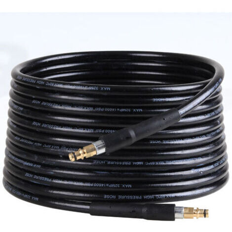 SABIR Tuyau pour Nettoyeur Haute Pression Karcher K1 K3, Flexible pour Kärcher Nettoyeur Haute Pression, Max. 40 Mpa/ 5800 PSI (10m) (1/5)