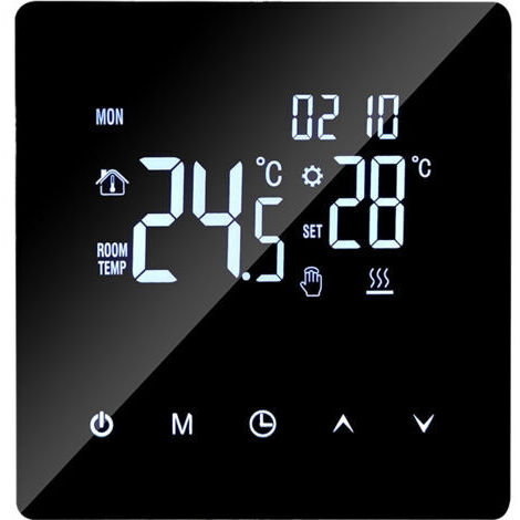 SABIR Thermostat de chauffage électrique wifi Thermostat de chauffage au sol-3A (1/5)