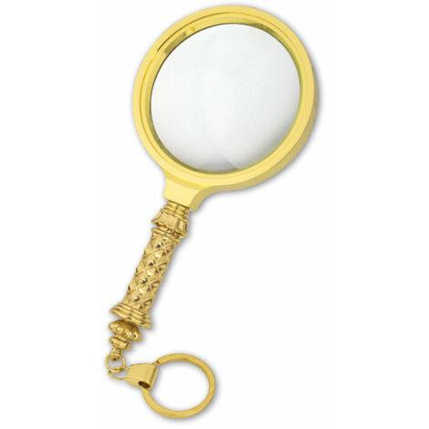 Loupe de Lecture Portable 8X et Poignée Antidérapante Diamètre de 8cm pour Lire des Livres (1/5)