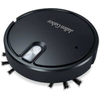 SABIR Roboter-Staubsauger, 5-in-1-Akku-Staubsauger mit LED-Stimmungslichtern, Befeuchtungsstaubsauger