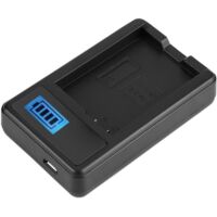 SABIR Chargeur de Batterie EN-EL14 avec écran LCD pour Nikon D5100/D3100/D3200/D3300/Coolpix