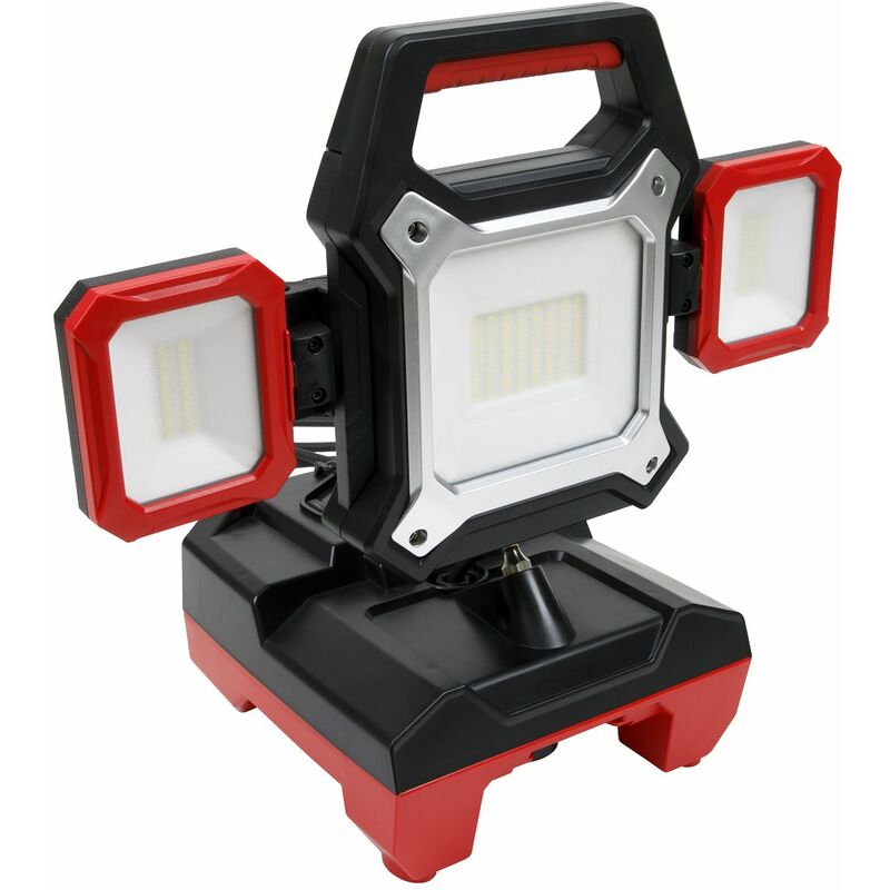 For DeWalt Makita Ryobi 18V 20V Led Portable Spotlight Super Bright Led  Work Light Rechargeable Lampe Led light by Tool battery