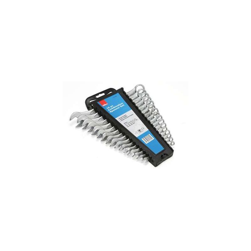 HILKA SPANNER SET 16PC METRIC FORGED COMBINATION RING WRENCH 6-22MM 17161602 5013433161625 | UK HILKA SPANNER SET 16PC METRIC FORGED COMBINATION RING WRENCH 6-22MM 17161602 5013433161625 | UK