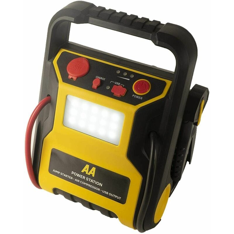 AA Jump Starter 12V 600A Power Pack USB Battery Charger Booster Air  compressor