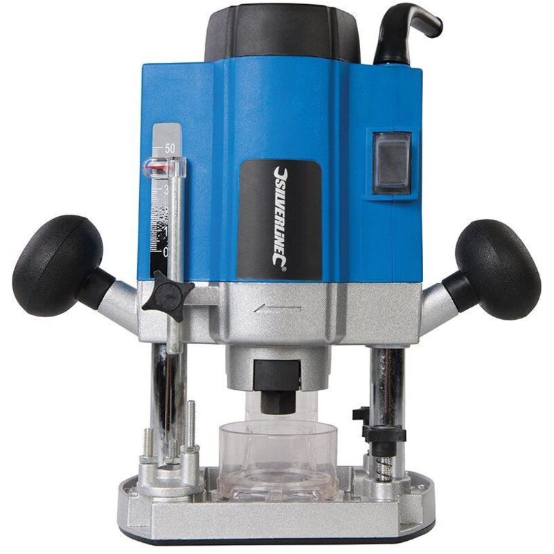 Silverline Tools 2050W Plunge Router 1/2 Inch With HD Case 124799