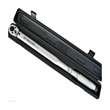 1/2"" TORQUE WRENCH HIGH RANGE 50-250FT/LB 70-350NM RATCHET IN CASE SS031