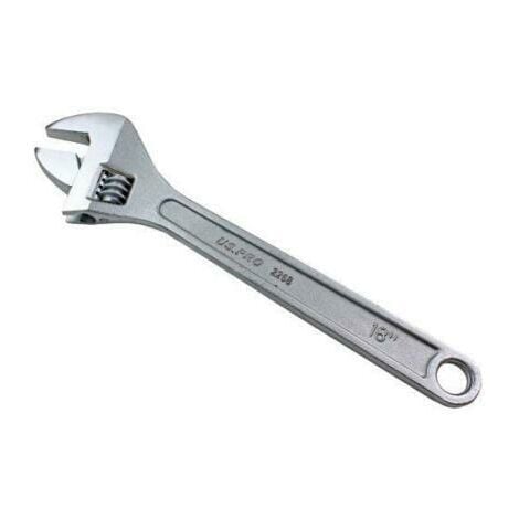 US PRO Adjustable Wrench Large 18 450mm Spanner 53mm Wide Opening Jaw 2268