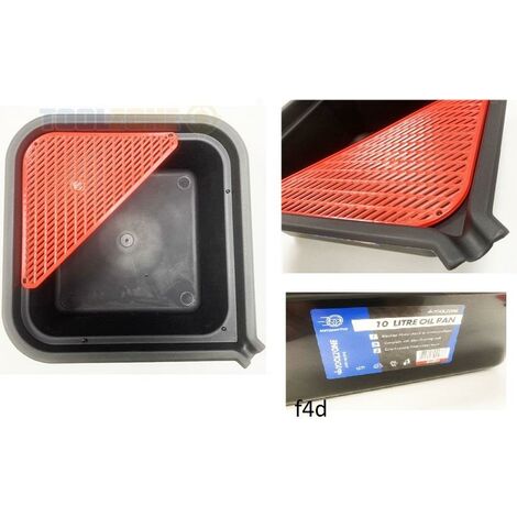 Oil Drain Pan 10 Litre 10L Car Van Oil Drain Draining Fluid Tank Container AU393 (1/5)