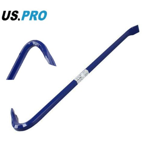 US PRO CROW BAR WRECKING BAR 24 600MM PRY BAR NAIL REMOVER CROWBAR TOOL ...