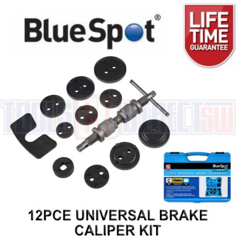 Bluespot Brake Caliper Rewind Tool 12pc Right Left Piston Wind Back Tool 07915 (1/3)