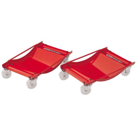 Clarke Wheel Dolly Platform 500kg Car Trolley Furniture Mover Dollies X2 AWD1