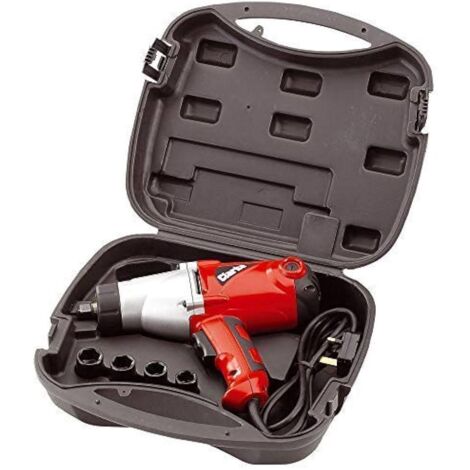 CLARKE IMPACT WRENCH 1000W 1/2"" DR 450NM ELECTRIC IN CASE & SOCKETS 230V CEW1000
