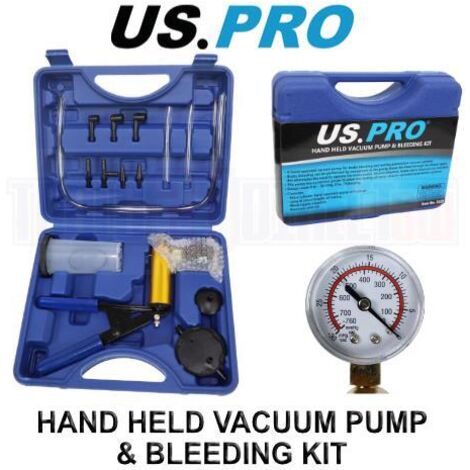 US PRO Brake Bleeder Clutch Vacuum Type Fluid Bleeding Kit Bike Car 5325 (1/4)