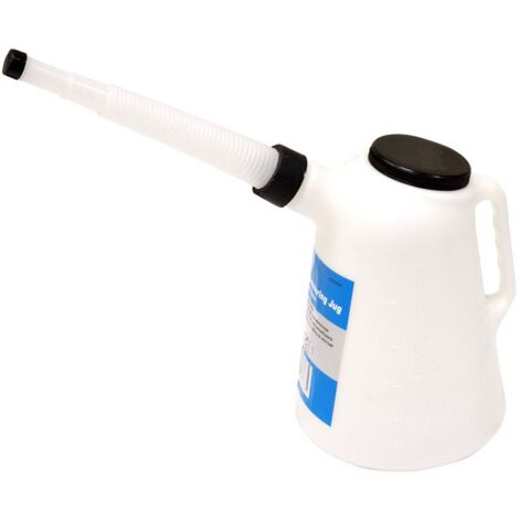 Hilka 5L Graduated Pourer 5 Litre Oil Fuel Jerry Can Container Measuring Jug (1/5)