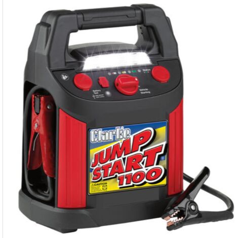 CLARKE JUMP STARTER GARAGE 12V 1100A BATTERY BOOSTER CHARGER JS1100 (1/5)
