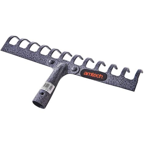 Metal Rake Head Replacement 12 Teeth Heavy Duty Garden Rake U1400 (1/2)