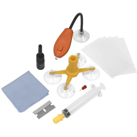 Sealey SCS902 Windscreen Repair Kit with UV Light (1/5)