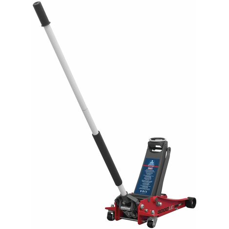 Sealey Trolley Jack 3tonne Low Profile Rocket Lift Red 3000LE (1/5)