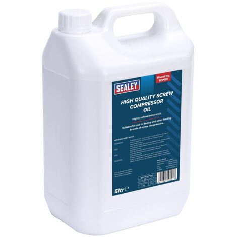 Sealey Screw Compressor Oil 5L SCPO5