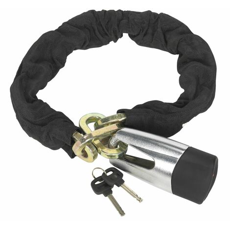 Sealey Motorcycle Chain & Disc Lock 10.5 x 10.5 x 900mm 4 ART Approved CLA109DL (1/5)