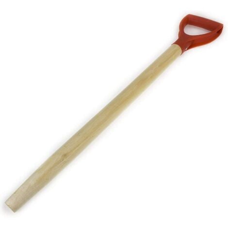 REPLACEMENT SPADE D HANDLE SPARE WOOD WOODEN SHAFT GARDEN SHOVEL FORK GD055
