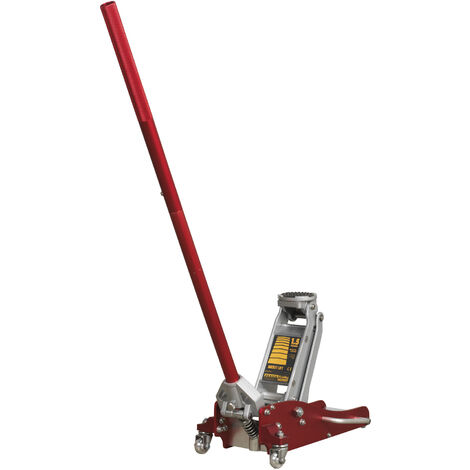 Sealey Trolley Jack 1.5 Tonne Low Profile Aluminium Rocket Lift RJA1550