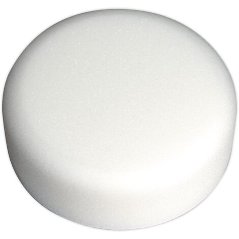 Sealey Buffing & Polishing Foam Head Hook-and-Loop �150 x 50mm White/Dense PTCCHV150W