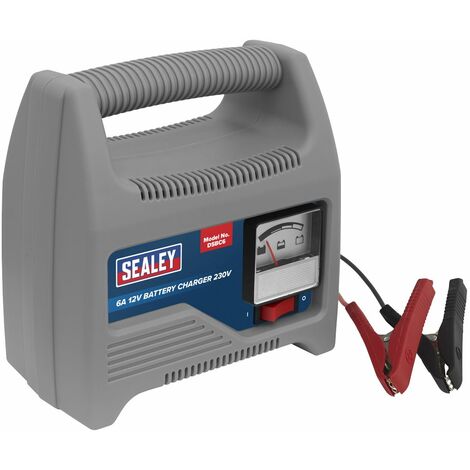 Sealey Battery Charger 12V 6A 230V DSBC6 (1/5)