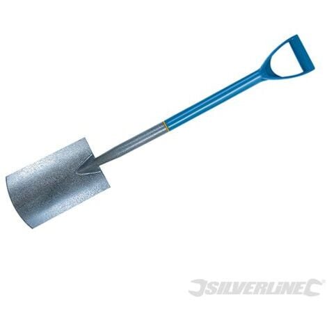 Silverline Border Spade 970mm Garden Gardening Steel Spade D Handle 633530