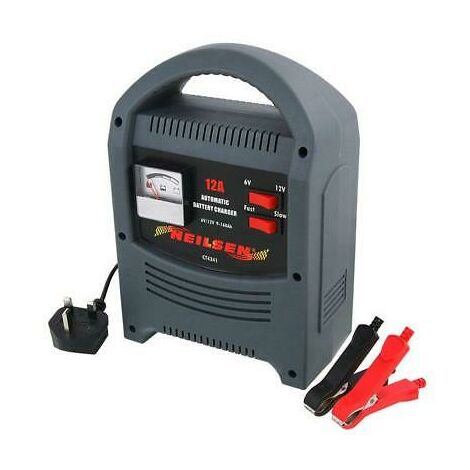 HEAVY DUTY 12A AMP 12V 6V BATTERY CHARGER TRICKLE BOOSTER CAR 9-160AH CT4341 (1/2)
