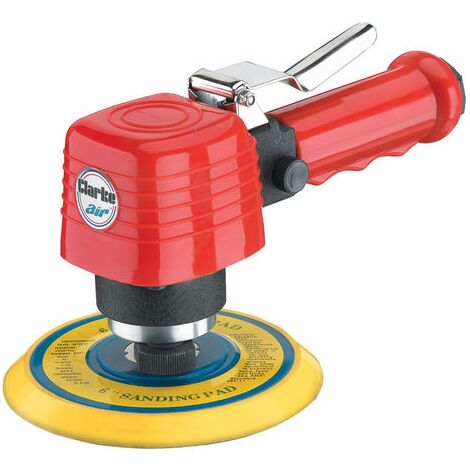 CLARKE AIR SANDER 6"" 150MM AIR ORBITAL SANDING POLISHER DUAL ACTION CAT121 (1/5)