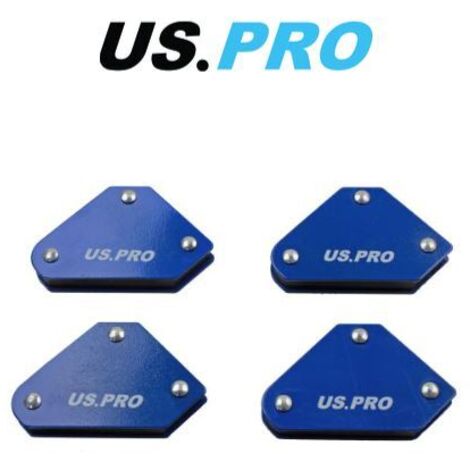 US PRO Welding Magnet x4 10lb Small Right Angle Square Holder Soldering 6792