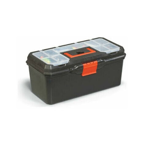 16"" TOOL BOX HEAVY DUTY MAESTRO PLASTIC CHEST BAG STORAGE BAG CASE & TRAY TB094